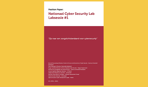 Cyber Security Labsessie #1: "op naar een zorgplicht standaard voor cybersecurity"