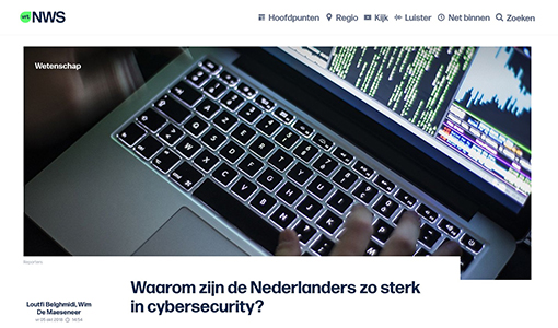 Bijdrage Cyberveilig Nederland bij Vlaamse omroep (VRT) nav Russische hackpoging